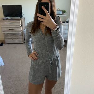 Gray Romper
